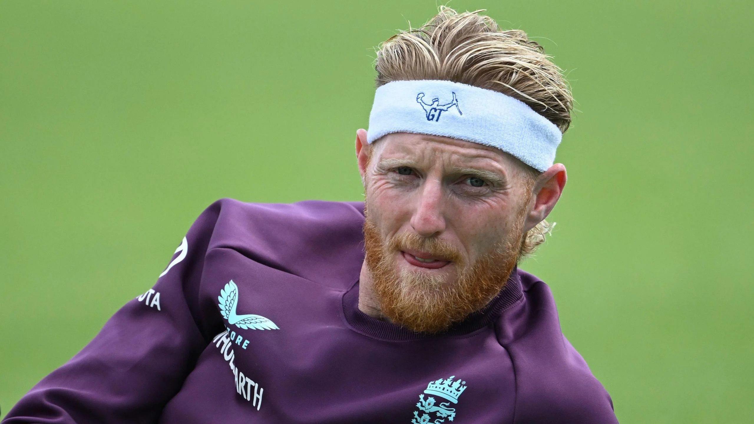 England Test captain Ben Stokes during a training session